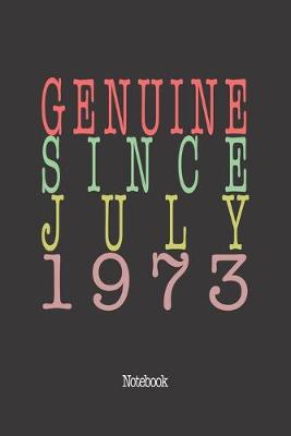 Book cover for Genuine Since July 1973