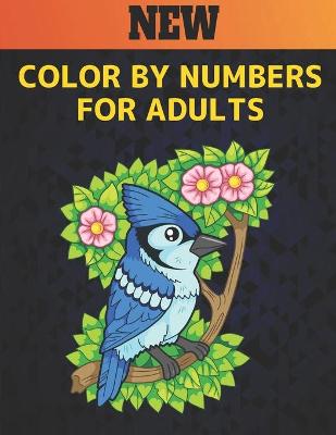 Book cover for New Color by Numbers for Adults