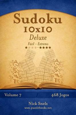 Book cover for Sudoku 10x10 Deluxe - Fácil ao Extremo - Volume 14 - 468 Jogos