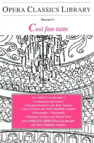 Cover of Mozart's Cosi Fan Tutte