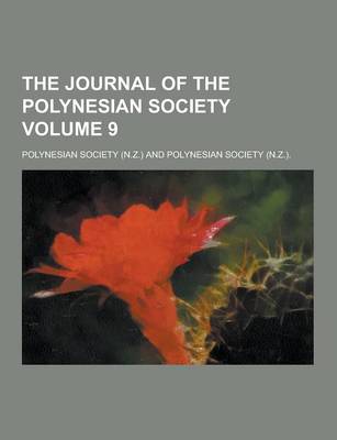 Book cover for The Journal of the Polynesian Society Volume 9