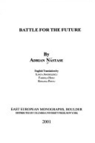 Cover of The Battle for the Future