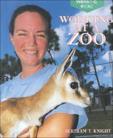 Book cover for Working at a Zoo