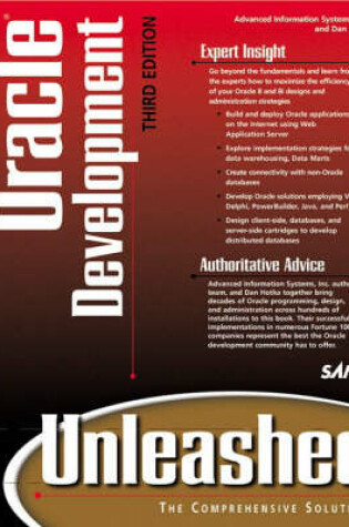 Cover of Oracle Development Unleashed