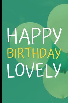 Book cover for Happy Birthday Lovely