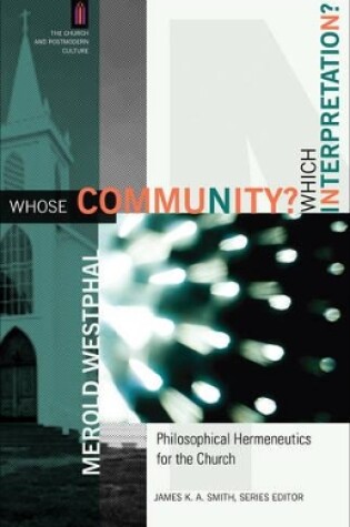 Cover of Whose Community? Which Interpretation?