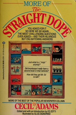 Cover of More of the Straight Dope