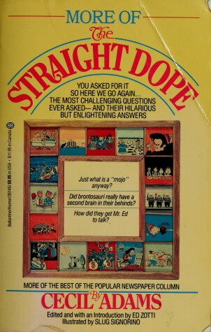 Book cover for More of the Straight Dope