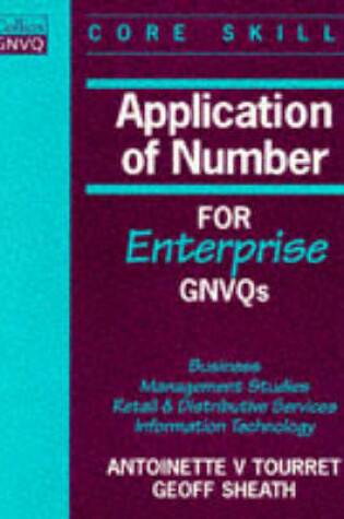 Cover of Application of Number for Enterprise Gnvqs