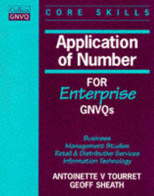 Cover of Application of Number for Enterprise Gnvqs