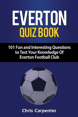 Book cover for Everton Quiz Book