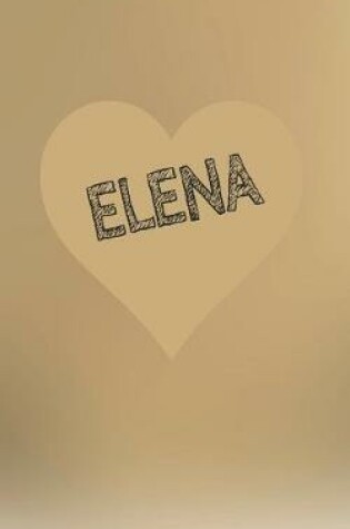 Cover of Elena - Libro de plegablar y colorear