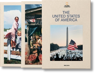 Book cover for National Geographic. The United States of America