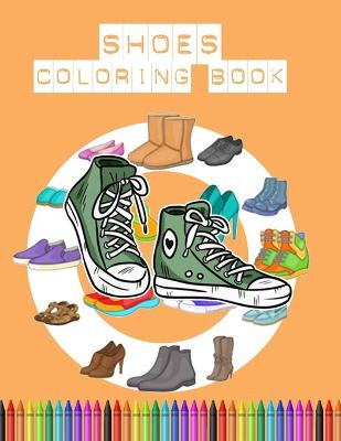 Book cover for Shoe Coloring Book