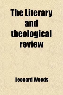 Book cover for Literary and Theological Review Volume 3