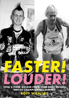 Book cover for Faster! Louder!