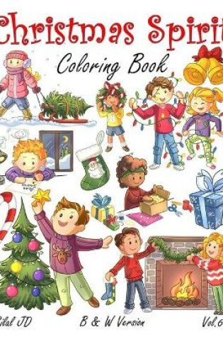 Cover of Christmas Spirit Coloring Book