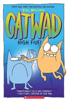 Book cover for High Five! a Graphic Novel (Catwad #5)
