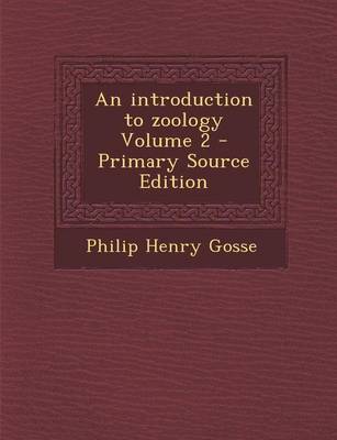 Book cover for Introduction to Zoology Volume 2