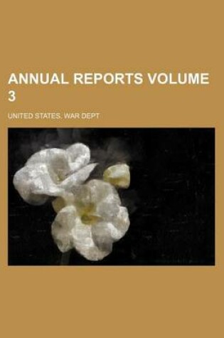 Cover of Annual Reports Volume 3