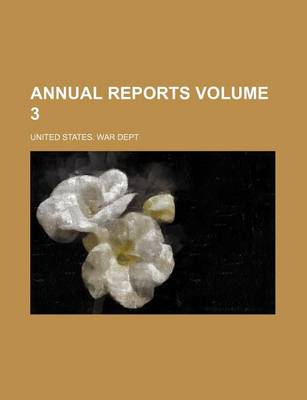 Book cover for Annual Reports Volume 3
