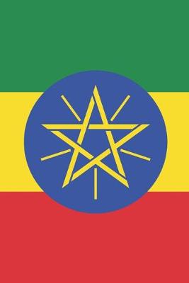 Book cover for Ethiopia Travel Journal - Ethiopia Flag Notebook - Ethiopian Flag Book