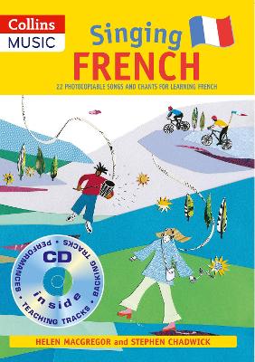 Book cover for Singing French (Book + CD)