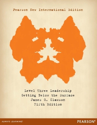 Book cover for Level Three Leadership: Getting Below the Surface