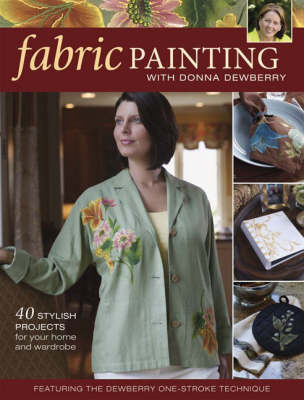 Book cover for Fabric Painting With Donna Dewberry