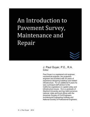Book cover for An Introduction to Pavement Survey, Maintenance and Repair