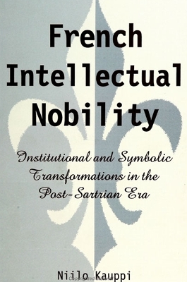 Cover of French Intellectual Nobility
