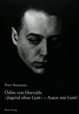 Book cover for Oedoen Von Horvath: "Jugend Ohne Gott" - Autor Mit Gott?