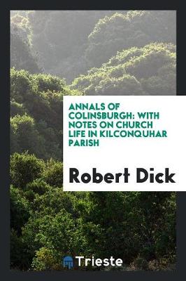 Book cover for Annals of Colinsburgh