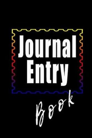 Cover of Journal Entry Book