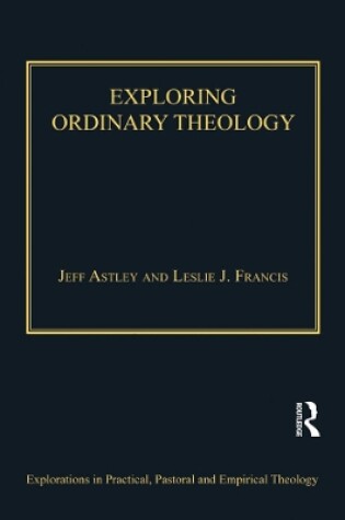 Cover of Exploring Ordinary Theology