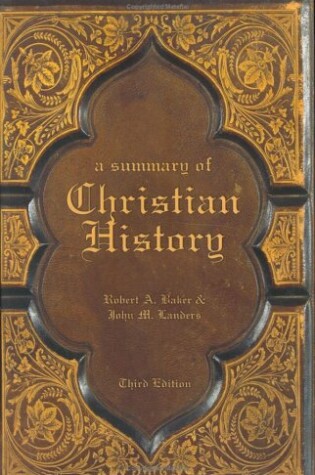 Cover of A Summary of Christian History