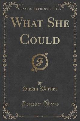 Book cover for What She Could (Classic Reprint)