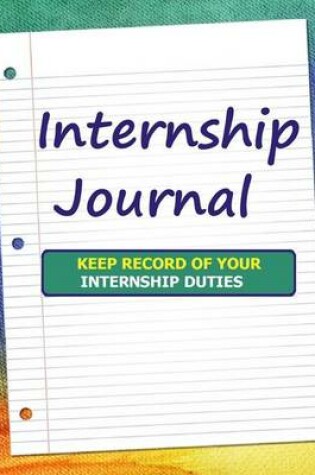 Cover of Internship Journal