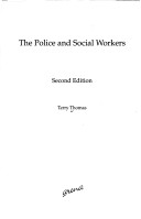 Book cover for The Police and Social Workers