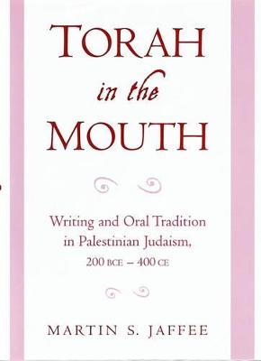 Book cover for Torah in the Mouth