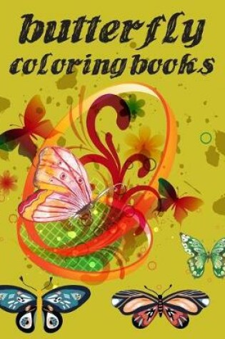 Cover of Butterfly coloring book