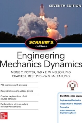 Cover of Schaum's Outline of Engineering Mechanics Dynamics, Seventh Edition