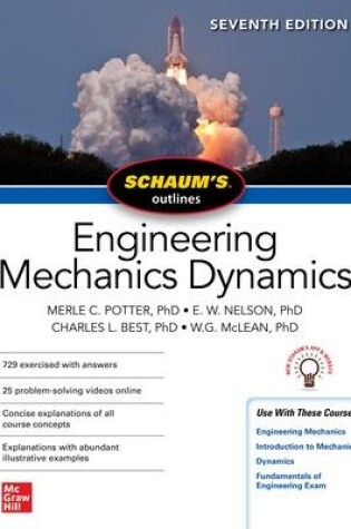 Cover of Schaum's Outline of Engineering Mechanics Dynamics, Seventh Edition