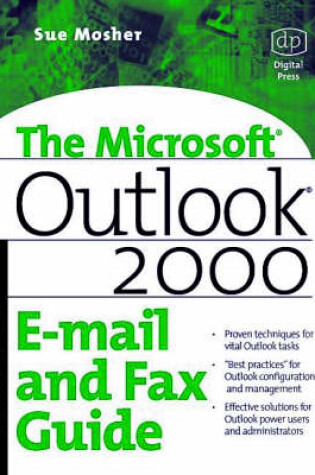 Cover of Microsoft Outlook 2000 E-mail and Fax Guide