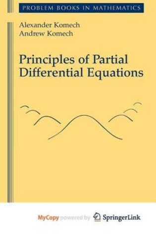 Cover of Principles of Partial Differential Equations