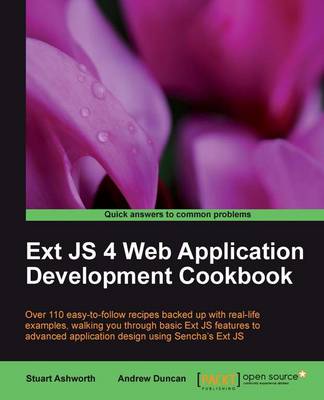 Book cover for Ext JS 4 Web Application Development Cookbook