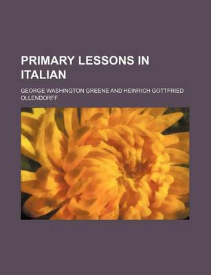 Book cover for Primary Lessons in Italian