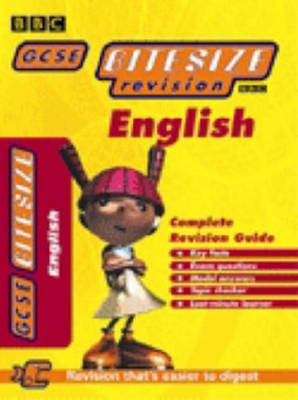 Book cover for GCSE BITESIZE COMPLETE REVISION GUIDE ENGLISH