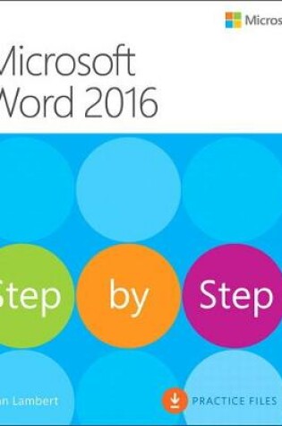 Cover of Microsoft Word 2016 Step By Step