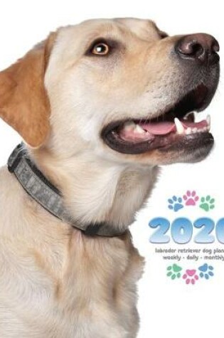 Cover of 2020 Labrador Retriever Dog Planner - Weekly - Daily - Monthly